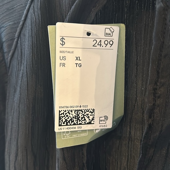 BATWING SLEEVED BLOUSE - Picture 8 of 8